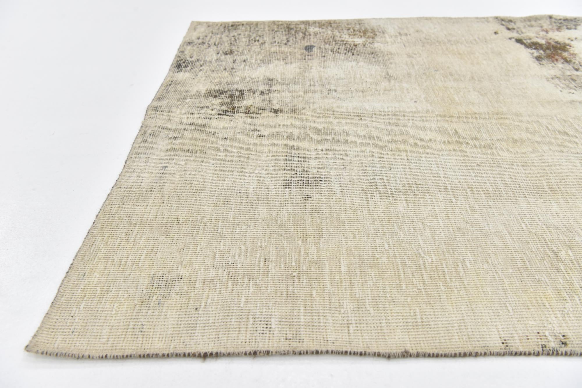 3' 2 x 5' 6 Hand Knotted Ultra Vintage Persian Wool Rug