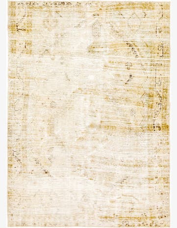 4' 8 x 6' 4 Hand Knotted Ultra Vintage Persian Wool Rug