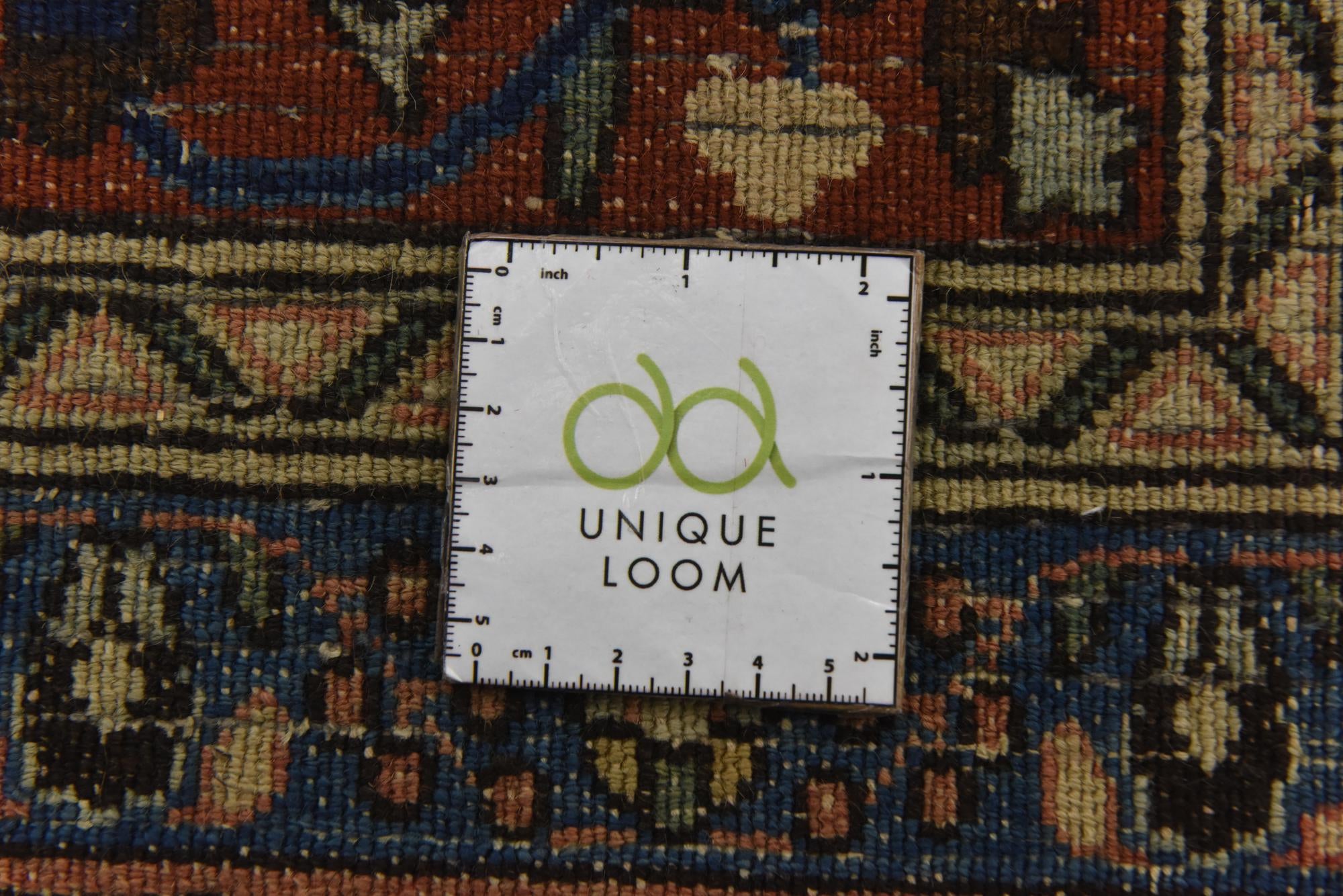 9' 10 x 13' Hand Knotted Ultra Vintage Persian Wool Rug