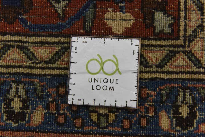 9' 10 x 13' Hand Knotted Ultra Vintage Persian Wool Rug