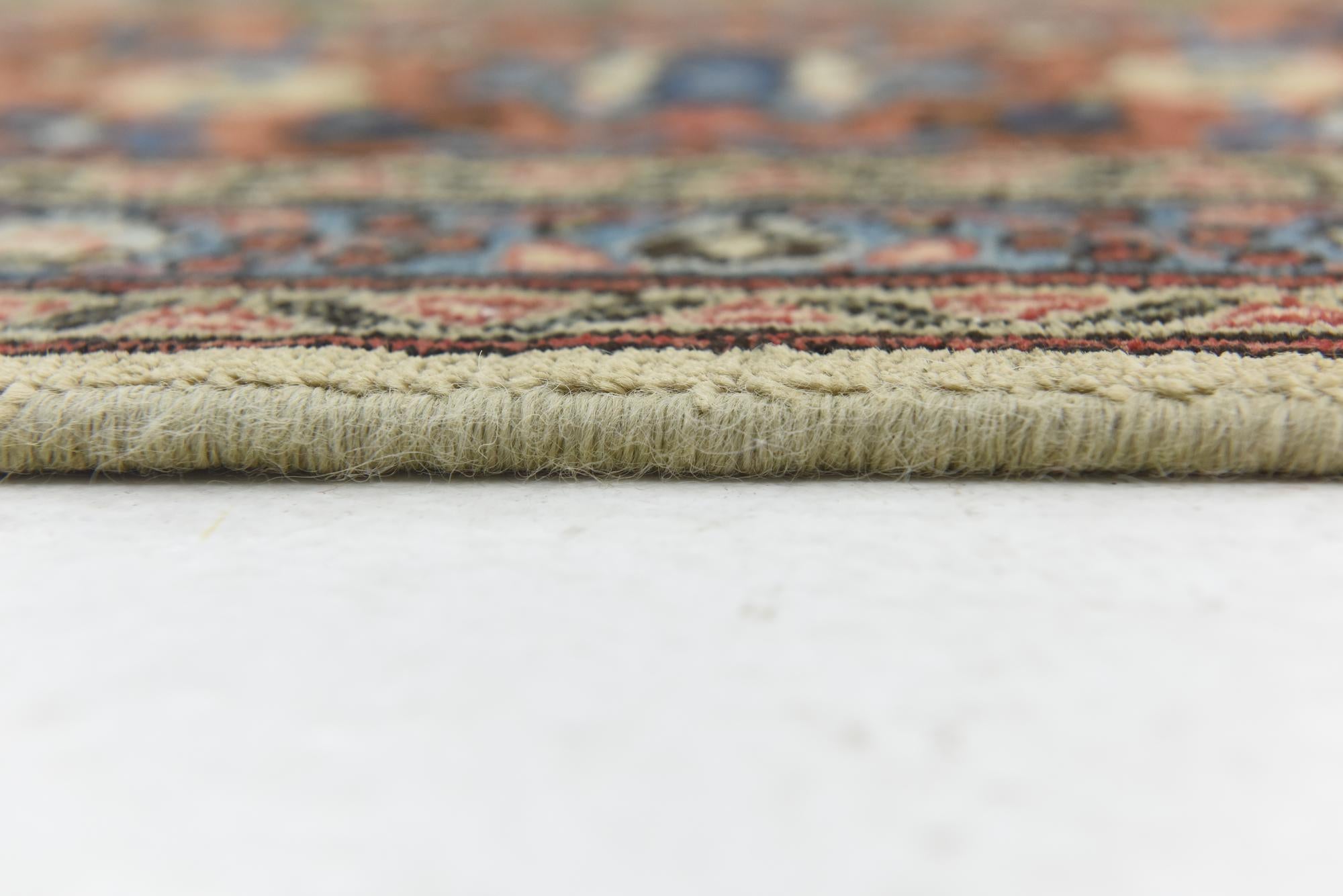 9' 10 x 13' Hand Knotted Ultra Vintage Persian Wool Rug