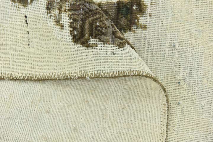 6' x 9' Hand Knotted Ultra Vintage Persian Wool Rug