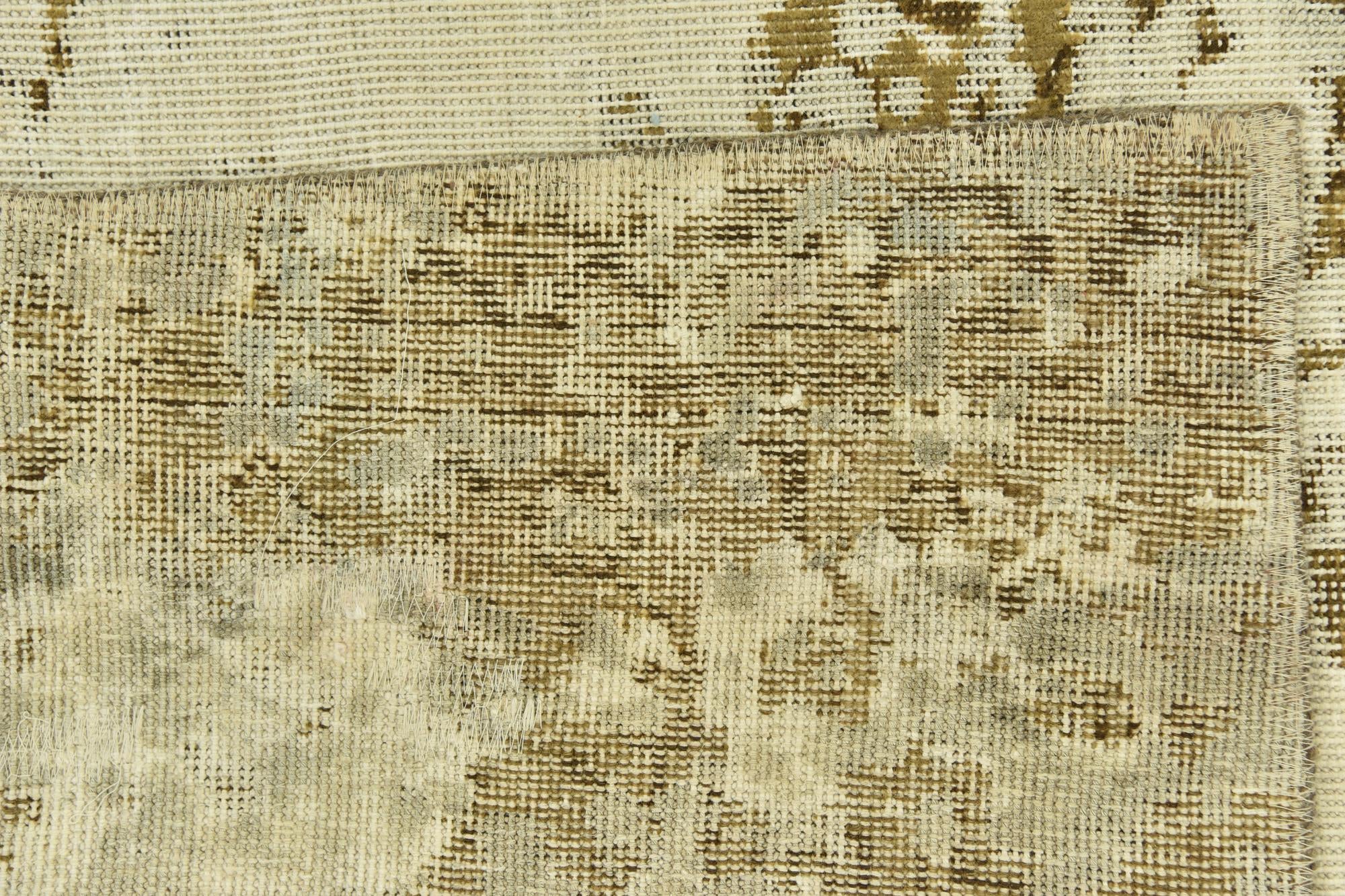 7' 4 x 11' Hand Knotted Ultra Vintage Persian Wool Rug