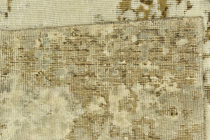 Detail image of 7' 4 x 11' Hand Knotted Ultra Vintage Persian Wool Rug