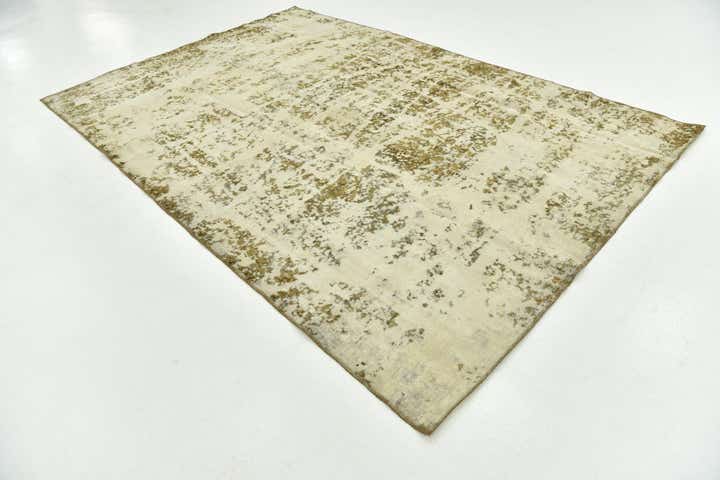 7' 4 x 11' Hand Knotted Ultra Vintage Persian Wool Rug
