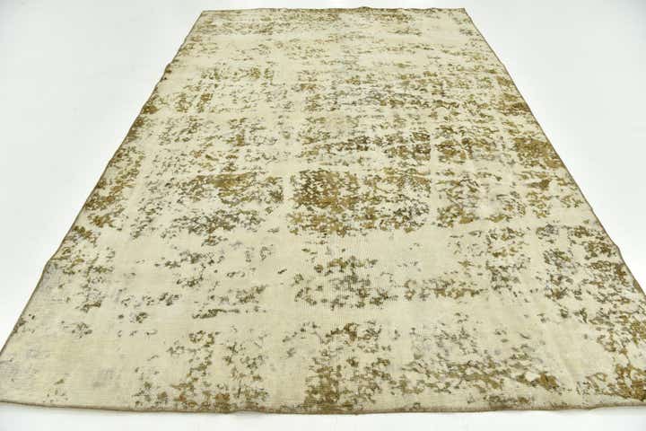 7' 4 x 11' Hand Knotted Ultra Vintage Persian Wool Rug