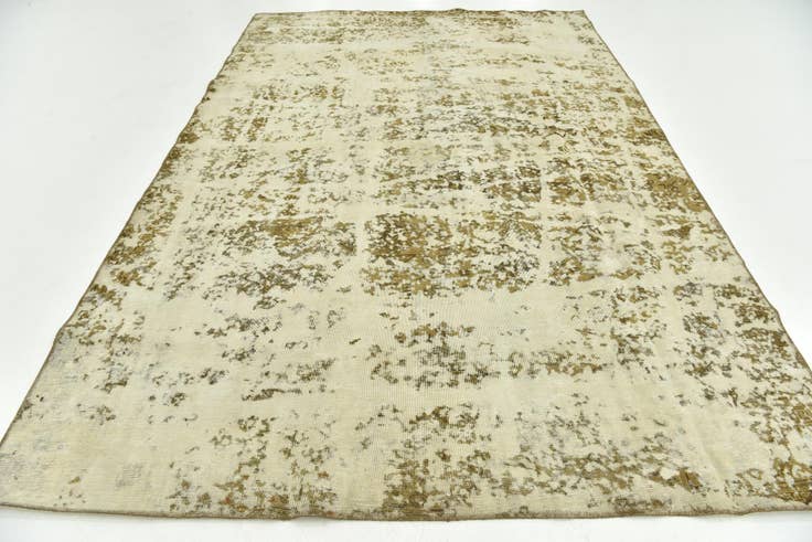 Detail image of 7' 4 x 11' Hand Knotted Ultra Vintage Persian Wool Rug