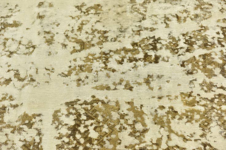 Detail image of 7' 4 x 11' Hand Knotted Ultra Vintage Persian Wool Rug