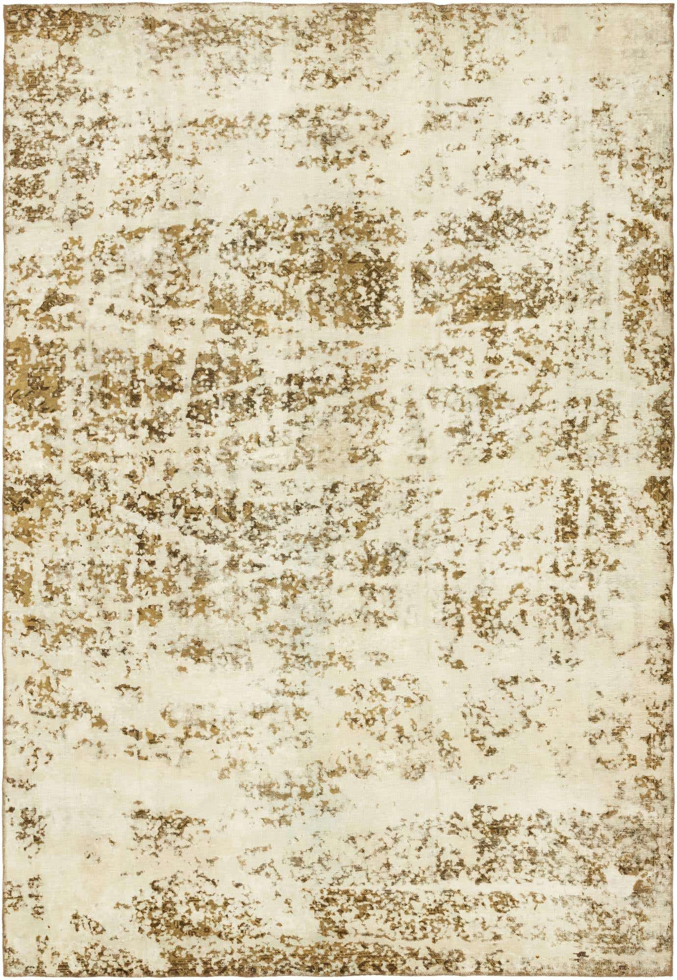 7' 4 x 11' Hand Knotted Ultra Vintage Persian Wool Rug