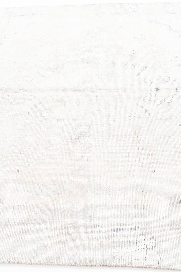 Detail image of 5' 10 x 9' Hand Knotted Ultra Vintage Persian Wool Rug