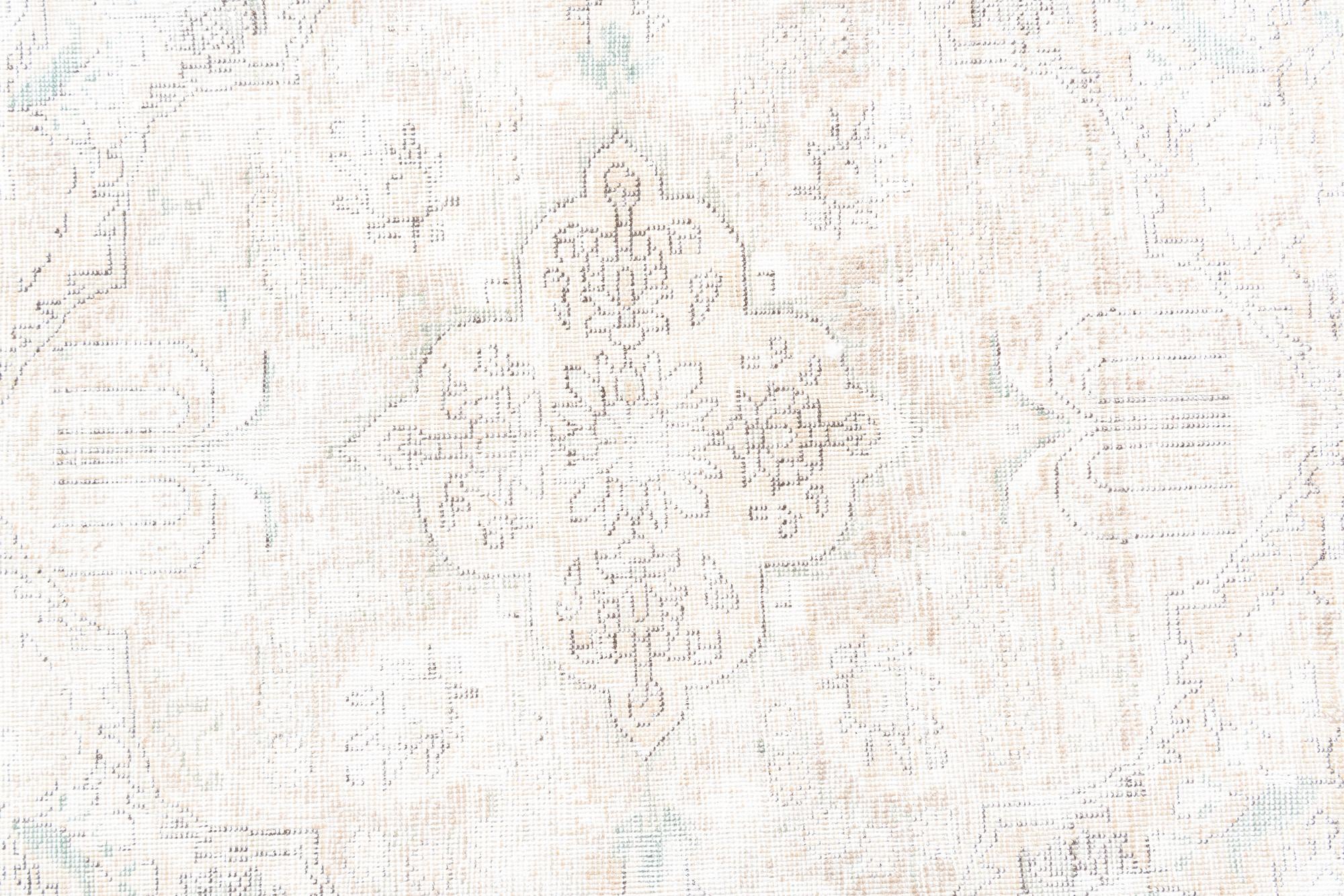 7' 3 x 10' 8 Hand Knotted Ultra Vintage Persian Wool Rug