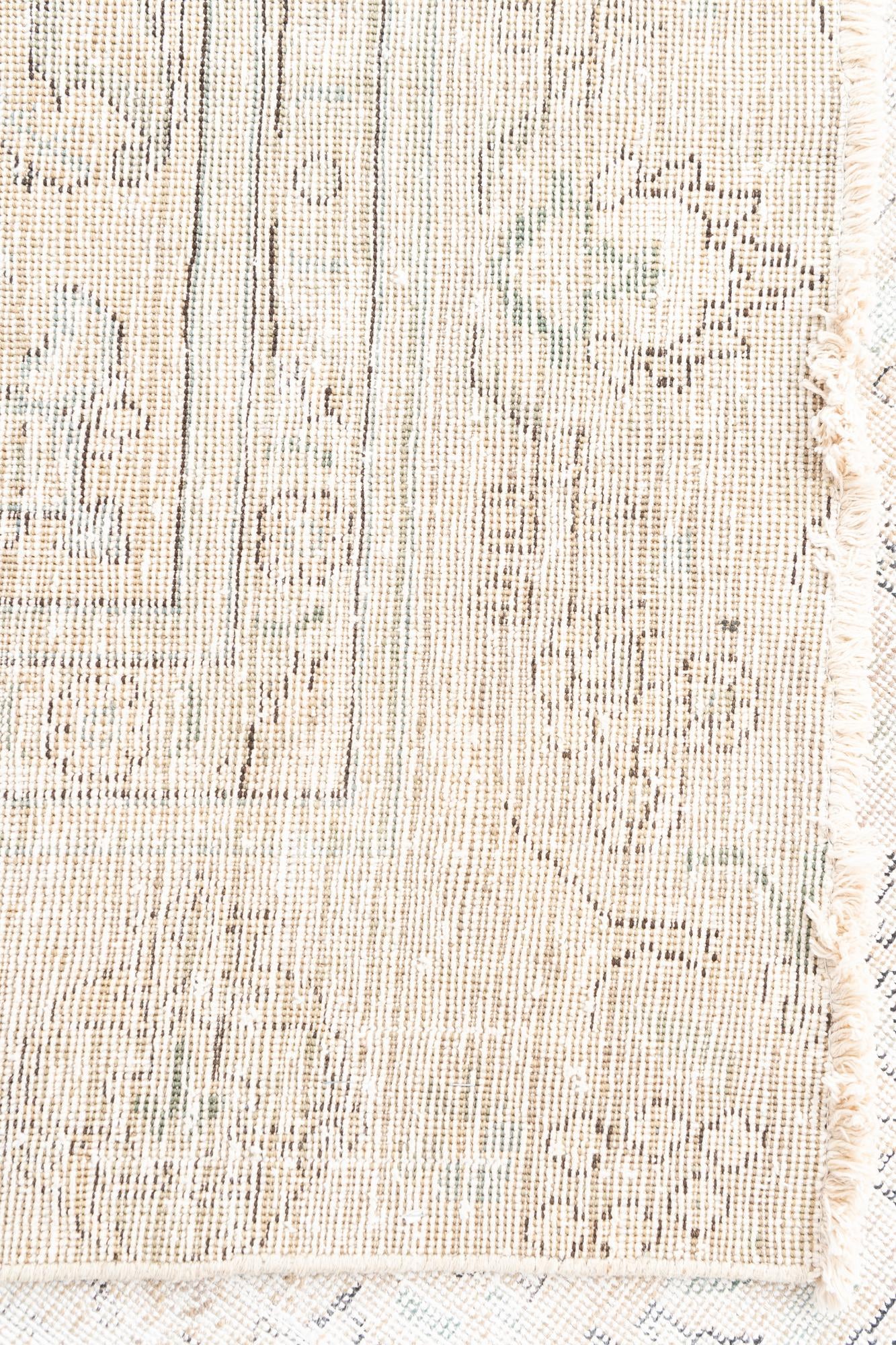 7' 3 x 10' 8 Hand Knotted Ultra Vintage Persian Wool Rug