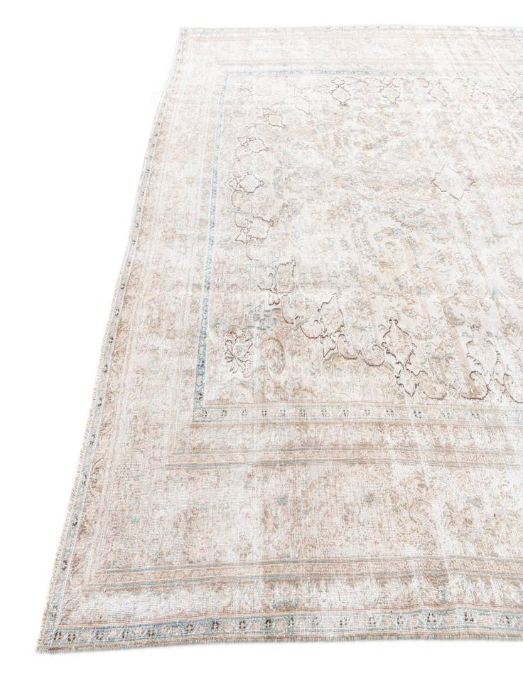 Detail image of 10' x 12' 4  Hand Knotted Ultra Vintage Persian Wool Rug