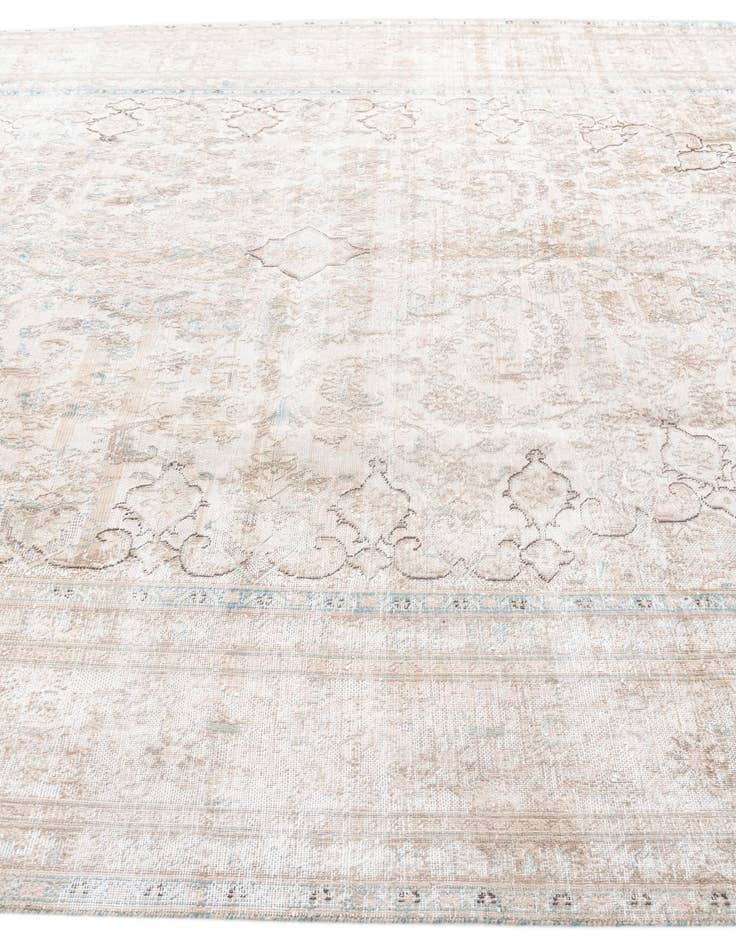 Detail image of 10' x 12' 4  Hand Knotted Ultra Vintage Persian Wool Rug