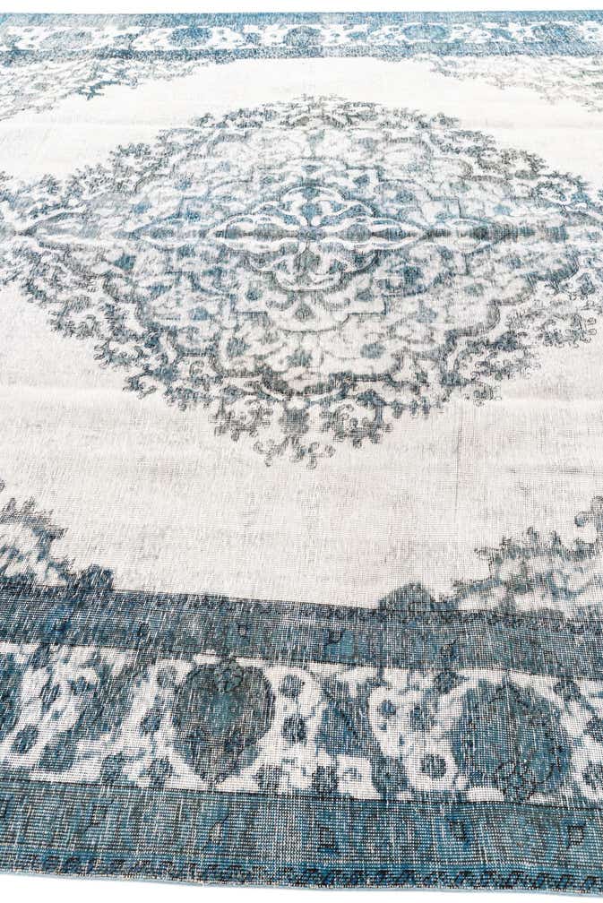 10' x 12' 3 Hand Knotted Ultra Vintage Persian Wool Rug
