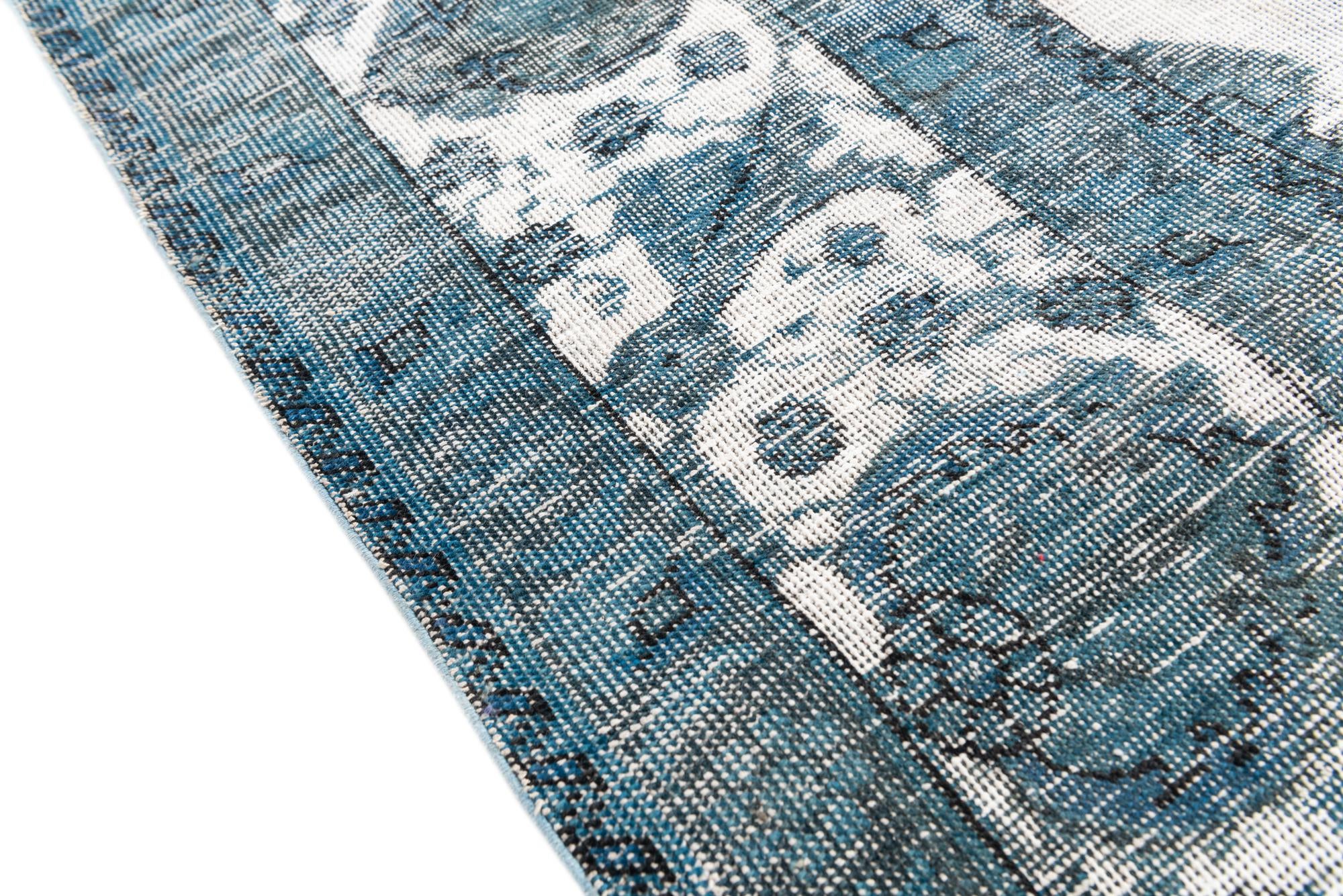 10' x 12' 3 Hand Knotted Ultra Vintage Persian Wool Rug