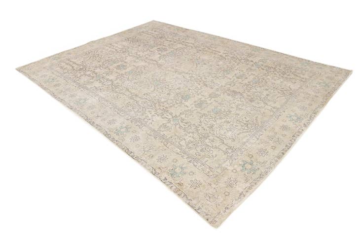Detail image of 9' 6 x 12' 6 Hand Knotted Ultra Vintage Persian Wool Rug