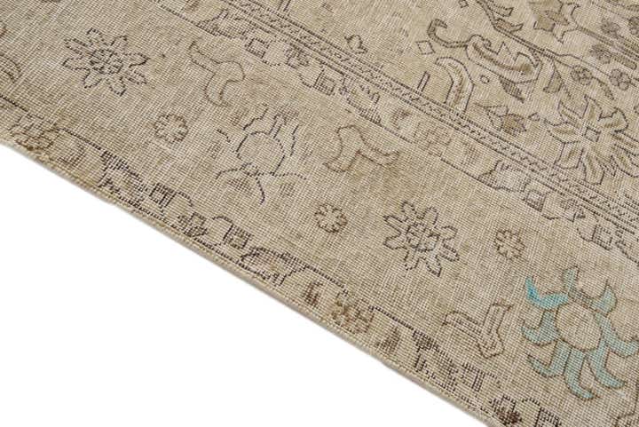 9' 6 x 12' 6 Hand Knotted Ultra Vintage Persian Wool Rug