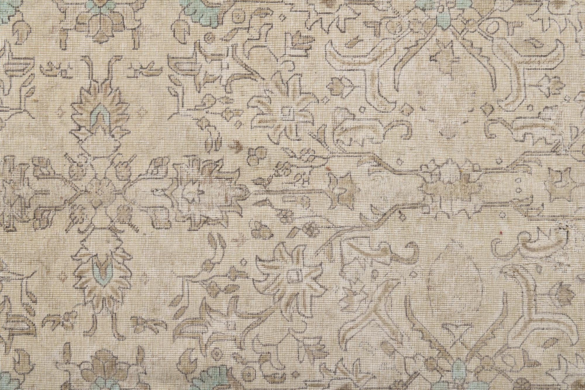 9' 6 x 12' 6 Hand Knotted Ultra Vintage Persian Wool Rug
