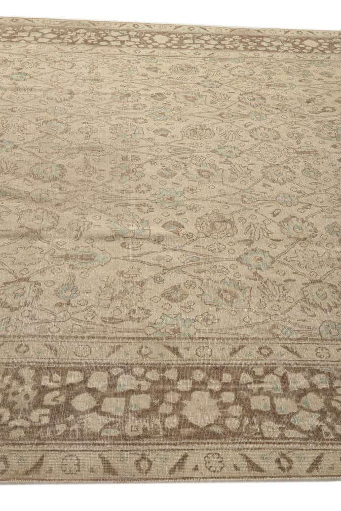 9' 7 x 12' 4 Hand Knotted Ultra Vintage Persian Wool Rug