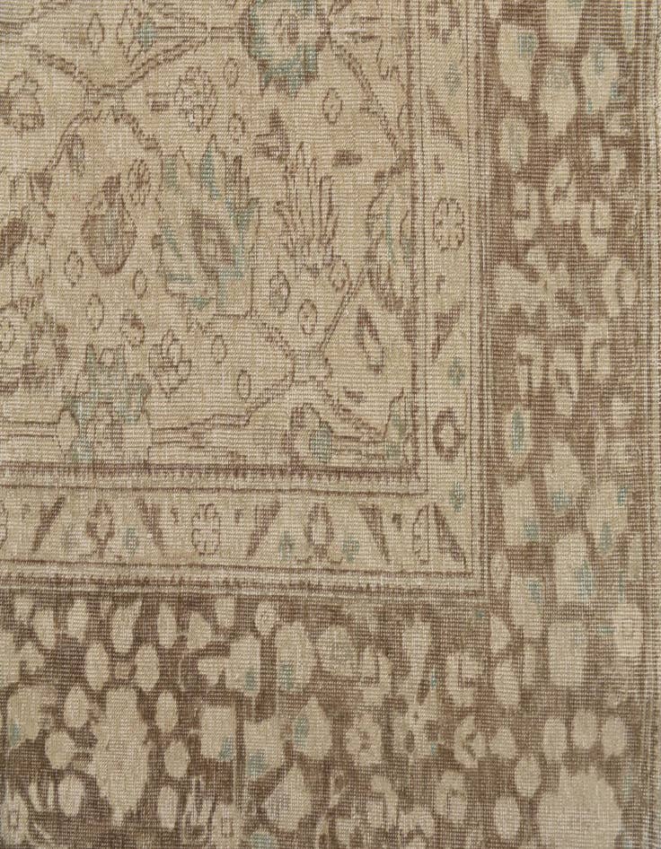 Detail image of 9' 7 x 12' 4  Hand Knotted Ultra Vintage Persian Wool Rug