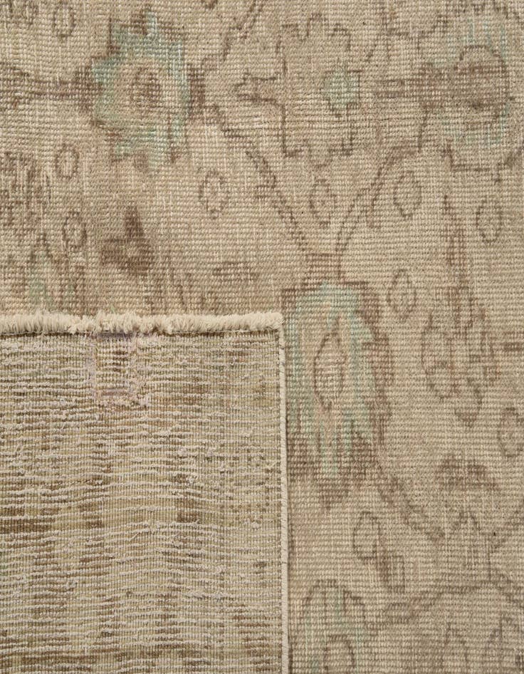 Detail image of 9' 7 x 12' 4  Hand Knotted Ultra Vintage Persian Wool Rug