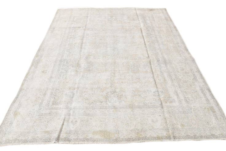 Detail image of 8' 8 x 12' 3 Hand Knotted Ultra Vintage Persian Wool Rug