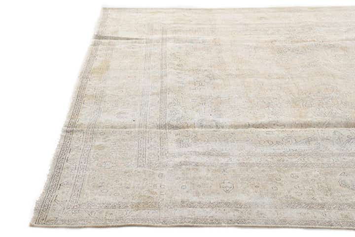 8' 8 x 12' 3 Hand Knotted Ultra Vintage Persian Wool Rug