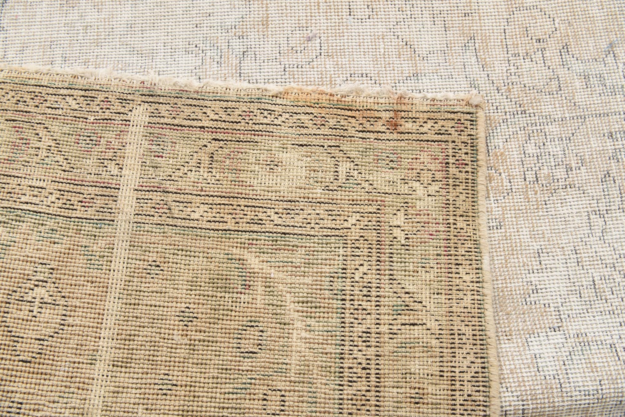 8' 8 x 12' 3 Hand Knotted Ultra Vintage Persian Wool Rug