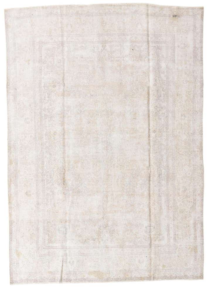 8' 8 x 12' 3 Hand Knotted Ultra Vintage Persian Wool Rug
