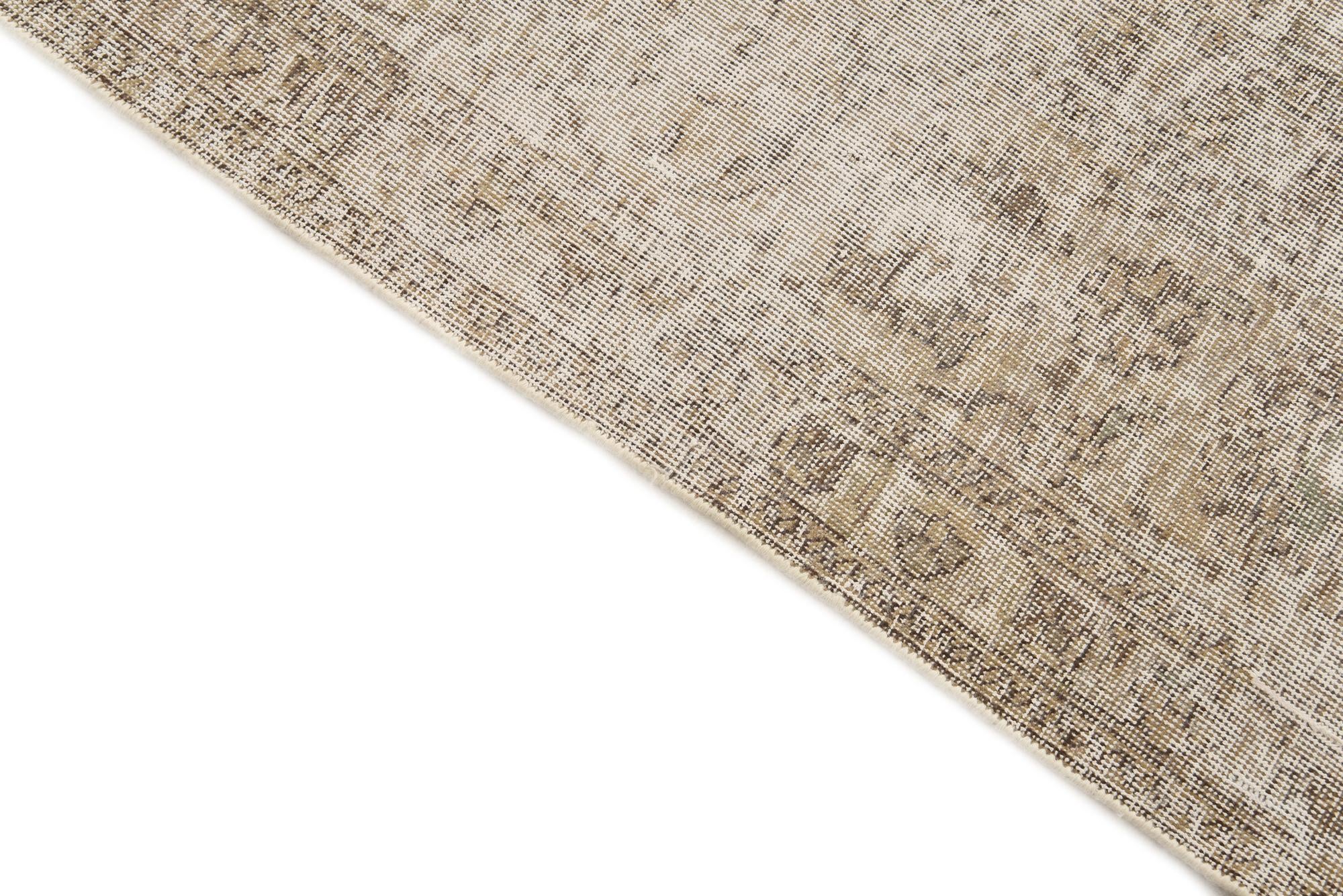 8' x 10' 10 Hand Knotted Ultra Vintage Persian Wool Rug