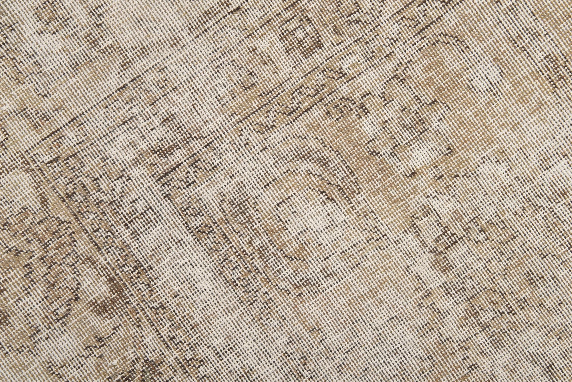 8' x 10' 10 Hand Knotted Ultra Vintage Persian Wool Rug