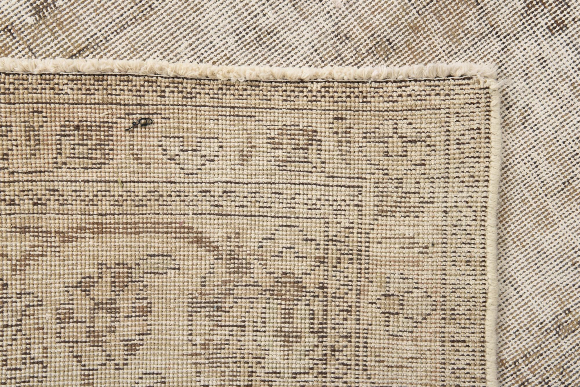 8' x 10' 10 Hand Knotted Ultra Vintage Persian Wool Rug