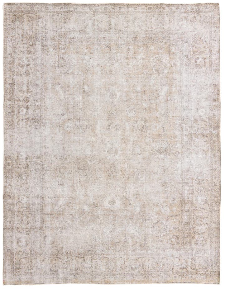  8' x 10' 10  Hand Knotted Ultra Vintage Persian W...