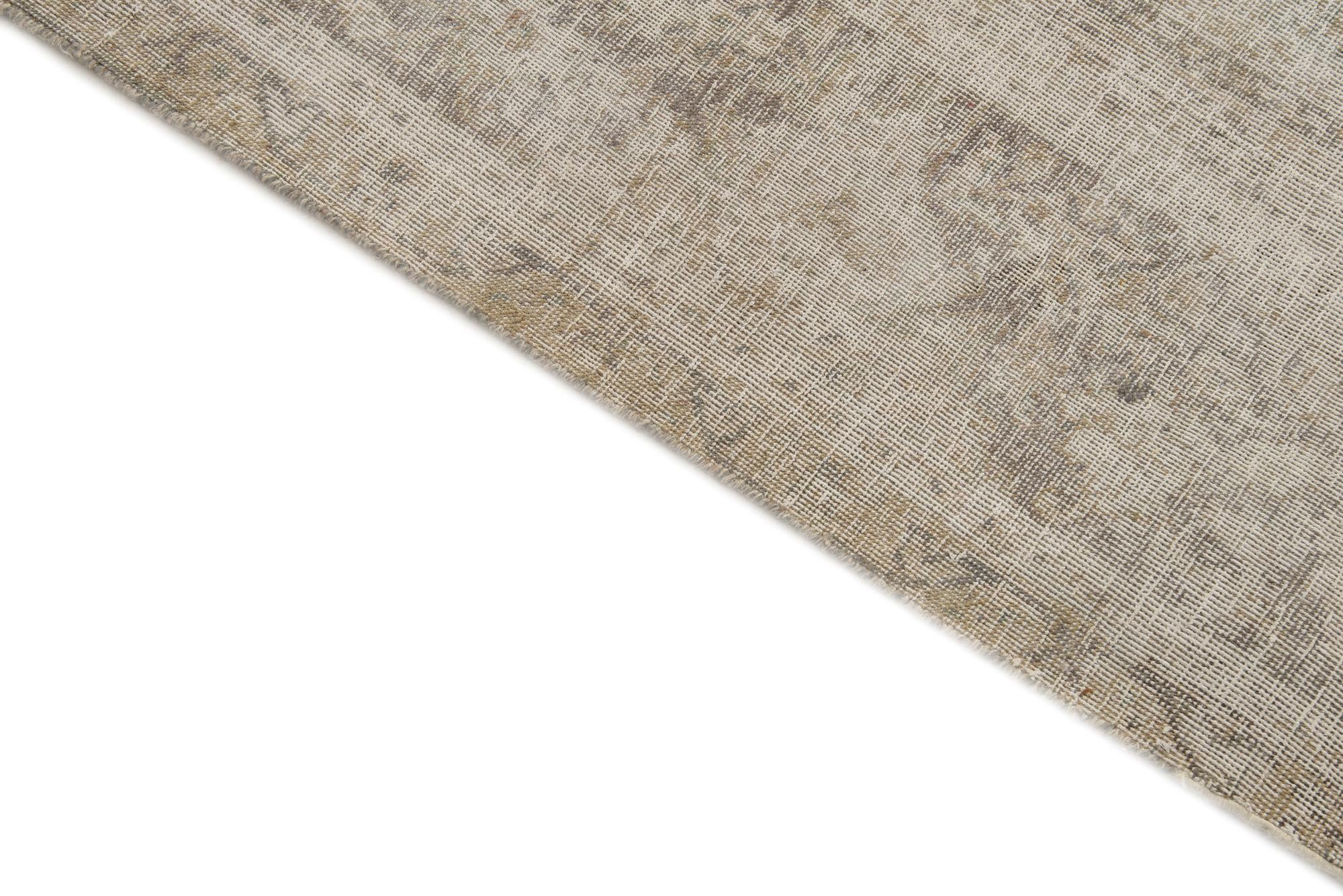 9' 6 x 11' 5 Hand Knotted Ultra Vintage Persian Wool Rug