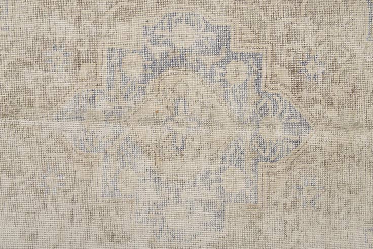 Detail image of 9' 6 x 12' 5 Hand Knotted Ultra Vintage Persian Wool Rug