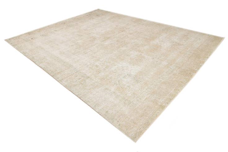 Detail image of 9' 5 x 12' 2 Hand Knotted Ultra Vintage Persian Wool Rug