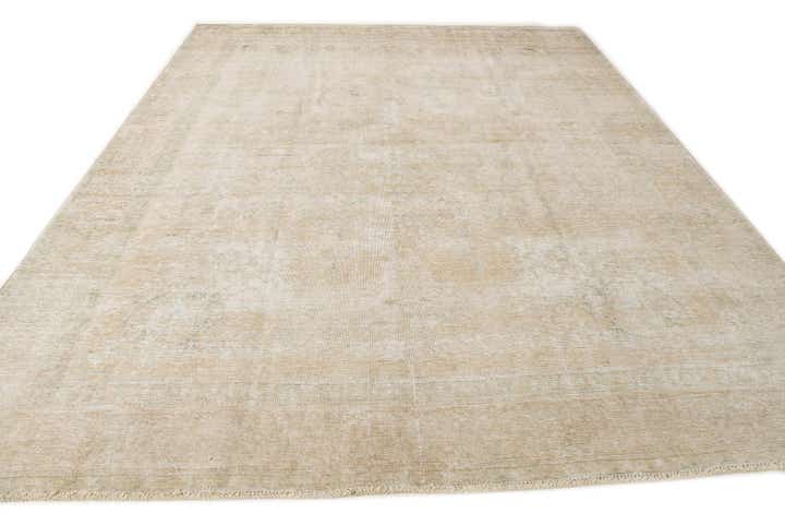 9' 5 x 12' 2 Hand Knotted Ultra Vintage Persian Wool Rug