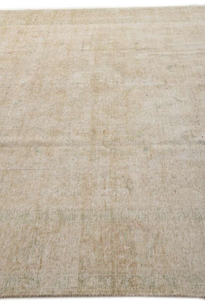 9' 5 x 12' 2 Hand Knotted Ultra Vintage Persian Wool Rug