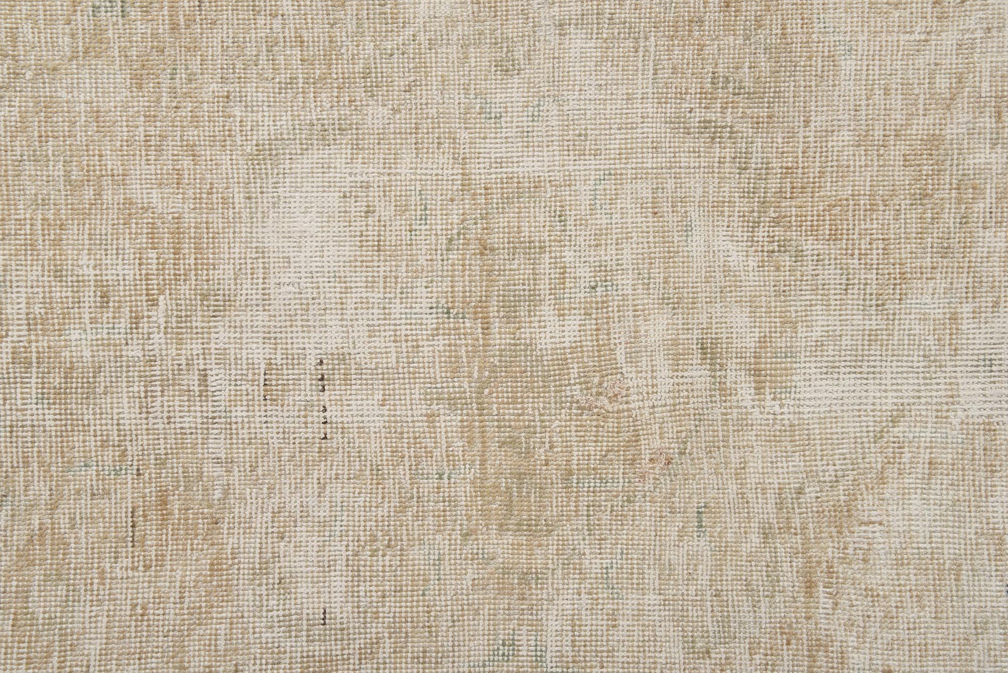 9' 5 x 12' 2 Hand Knotted Ultra Vintage Persian Wool Rug