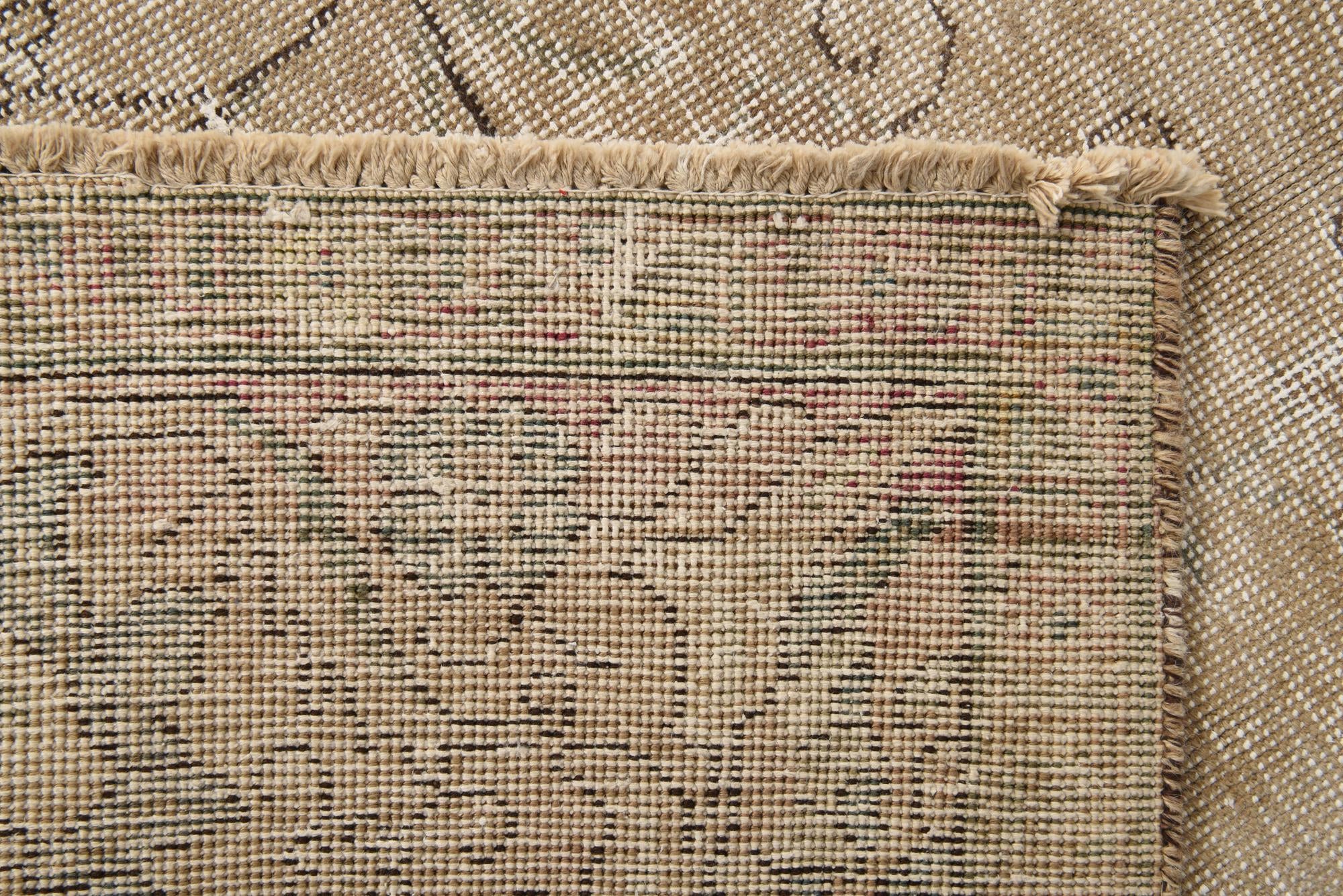 9' 4 x 12' 1 Hand Knotted Ultra Vintage Persian Wool Rug