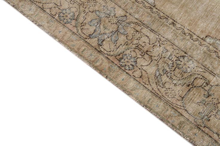 Detail image of 9' 4 x 12' 1 Hand Knotted Ultra Vintage Persian Wool Rug