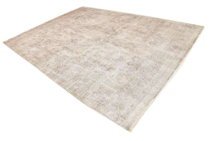 9' 6 x 13' Hand Knotted Ultra Vintage Persian Wool Rug