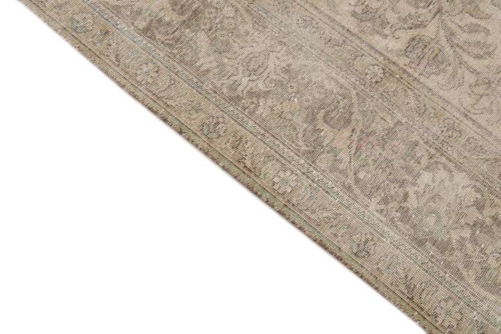 9' 6 x 13' Hand Knotted Ultra Vintage Persian Wool Rug