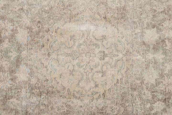 9' 6 x 13' Hand Knotted Ultra Vintage Persian Wool Rug