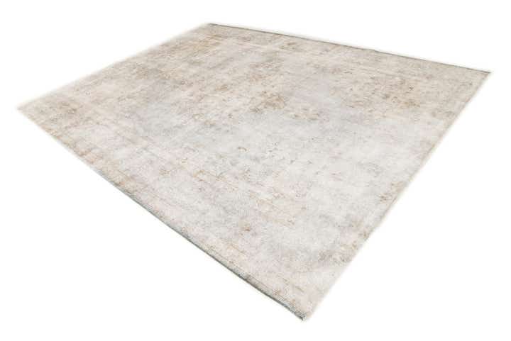 9' x 11' 9 Hand Knotted Ultra Vintage Persian Wool Rug