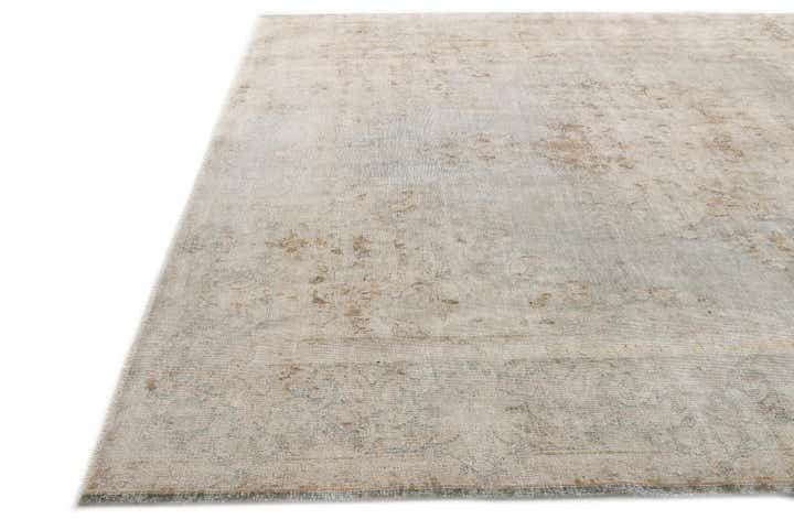 9' x 11' 9 Hand Knotted Ultra Vintage Persian Wool Rug