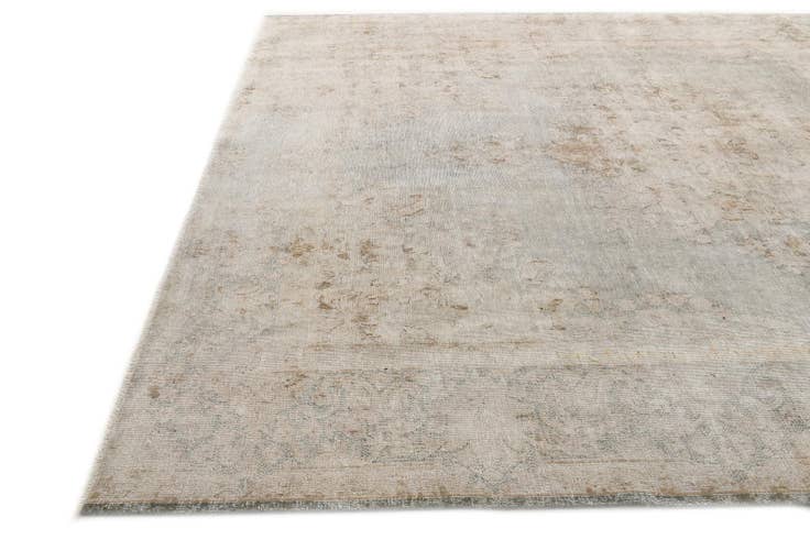 Detail image of 9' x 11' 9 Hand Knotted Ultra Vintage Persian Wool Rug