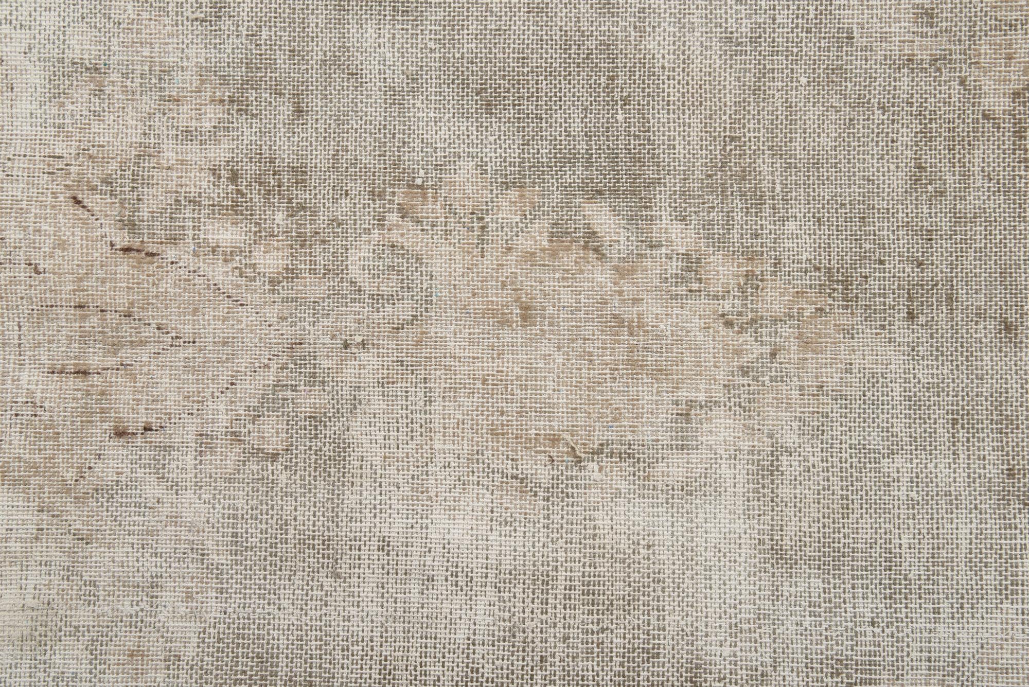 9' x 11' 9 Hand Knotted Ultra Vintage Persian Wool Rug