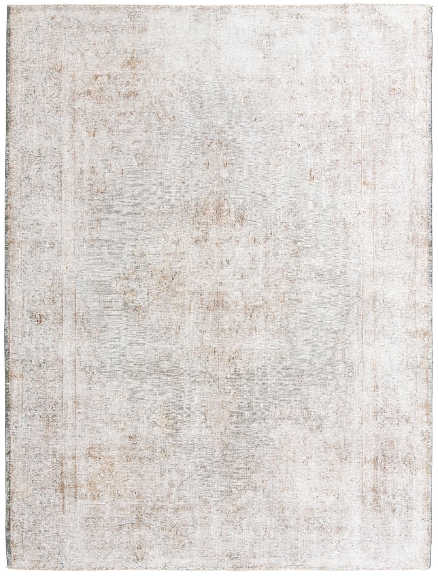9' x 11' 9 Hand Knotted Ultra Vintage Persian Wool Rug